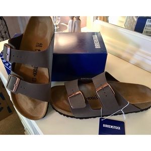 New Classic Birkenstocks - mocha color- unisex!